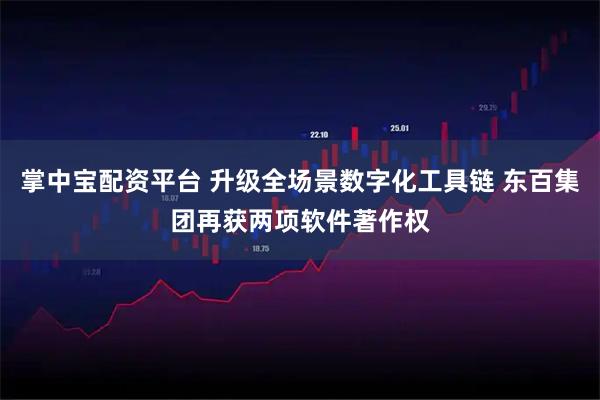 掌中宝配资平台 升级全场景数字化工具链 东百集团再获两项软件著作权