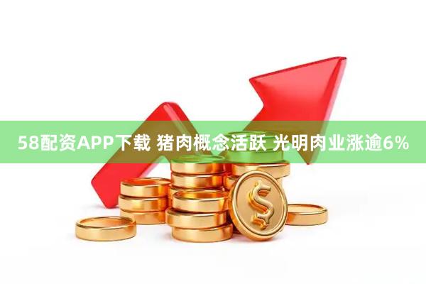 58配资APP下载 猪肉概念活跃 光明肉业涨逾6%